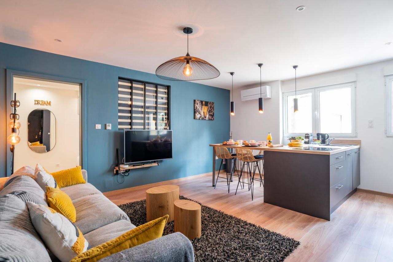 Le Reve Bleu - Golden Tree - Wifi - 15Min Centre Ville De Strasbourg Schiltigheim Luaran gambar
